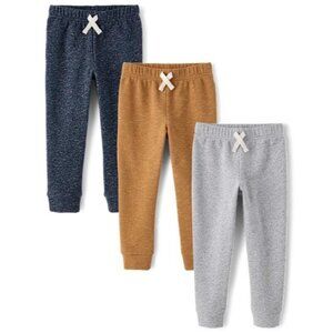 The Children’s Place Activewear Toddler Joggers 3-Pack Multi-Color Pants Size 2T
